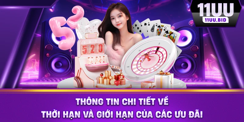 Thông tin chi tiết về thời hạn và giới hạn của các ưu đãi Thông tin chi tiết về thời hạn và giới hạn của các ưu đãi